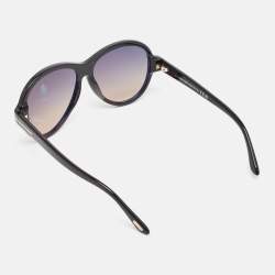 Tom Ford Black Gradient TF1033 Camryn Oversized Sunglasses