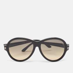 Tom Ford Black Gradient TF1033 Camryn Oversized Sunglasses