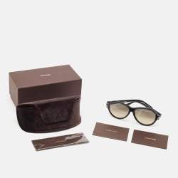 Tom Ford Black Gradient TF1033 Camryn Oversized Sunglasses