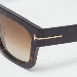 Tom Ford Brown Tortoiseshell Effect TF771 Square  Sunglasses
