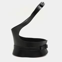 Tom Ford Black Leather Corset Belt 40CM