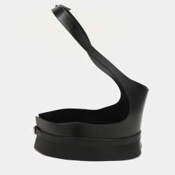 Tom Ford Black Leather Corset Belt 40CM