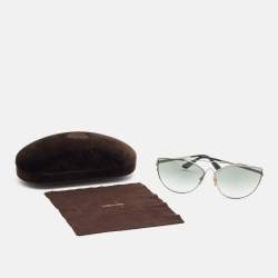 Tom Ford Green Gradient Jacquelyn TF563 Cat Eye Sunglasses