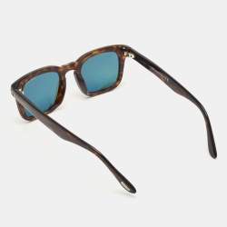 Tom Ford Tortoise Brown TF751 Dax Square Sunglasses
