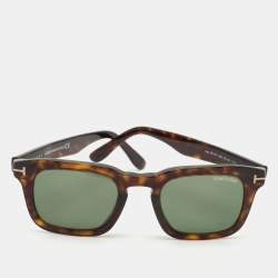 Tom Ford Tortoise Brown TF751 Dax Square Sunglasses