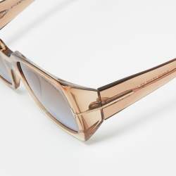 Pre Owned Tom Ford Brown Gradient TF1035 Ryder 02 Square Sunglasses