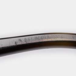 Pre Owned Tom Ford Black/Brown Tortoise Newman Sunglasses