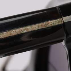 Pre Owned Tom Ford Black/Brown Tortoise Newman Sunglasses