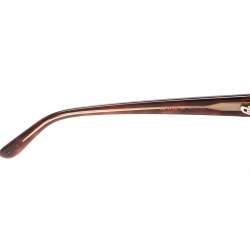 Pre Owned Tom Ford Havana/Brown Gradient TF430 Lily Cat Eye Sunglasses