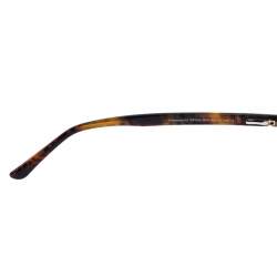 Pre Owned Tom Ford Light Brown Cameron Oval Double Bridge Sunglasses