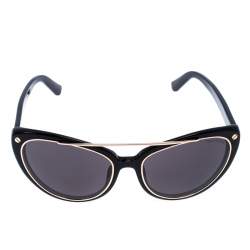 Pre Owned Tom Ford Black Edita Cat Eye Sunglasses