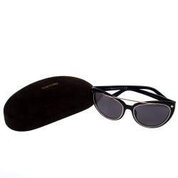 Pre Owned Tom Ford Black Edita Cat Eye Sunglasses