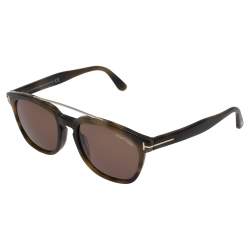 مملوكة مسبقًا Tom Ford Blonde Havana/ Brown TF516 Holt Sunglasses