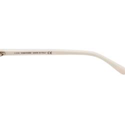 Tom Ford Off-White/ Green Gradient TF173 Nikita Cat Eye Sunglasses