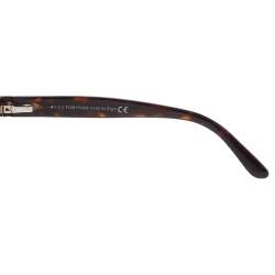 Pre Owned Tom Ford Brown Tortoise Snowdon Wayfarer Sunglasses
