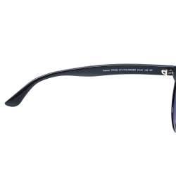 Pre Owned Tom Ford Black/Blue TF 522 Polarized Palmer Sunglasses
