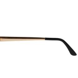 مملوكة مسبقًا Tom Ford Black/ Smoke Gradient FT0512 Reveka Cat Eye Sunglasses