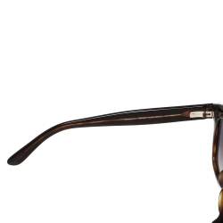 Pre Owned نظارة شمسية توم فورد TF237 سنودون رصاصي و أسود