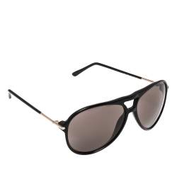 Tom Ford Black/Brown Matteo TF254 Aviator Sunglasses Tom Ford | TLC