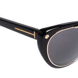 Pre Owned نظارة شمسية توم فورد اديتا عين قطة سوداء