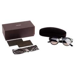 مملوكة مسبقًا Tom Ford Black Acetate TF615 Margaux-02 Gradient Sunglasses