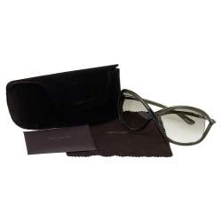 مملوكة مسبقًا Tom Ford Green/Green Gradient TF9 Whitney Sunglasses