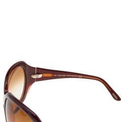 Tom Ford Purple/Brown Gradient TF65 Sabine Sunglasses
