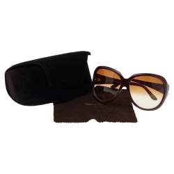 Tom Ford Purple/Brown Gradient TF65 Sabine Sunglasses