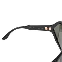 مملوكة مسبقًا نظارة شمسية توم فورد جولياني كبيرة الحجم سوداء