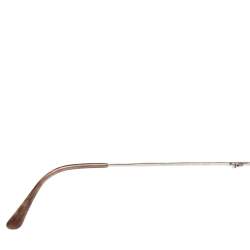 Pre Owned Tom Ford Silver Tone/Pink Gradient Margret-02 TF566 Aviator Sunglasses