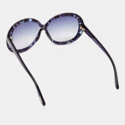 Pre Owned Tom Ford Purple/Grey Gradient TF388 Gisella Sunglasses