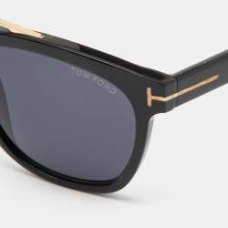 Pre Owned Tom Ford Black TF516 Holt Sunglasses