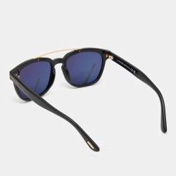 Pre Owned Tom Ford Black TF516 Holt Sunglasses