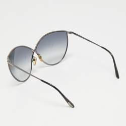 Tom Ford Black Evelyn TF251 Cat Eye Sunglasses