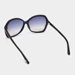 Tom Ford Black TF328 Carola Oversized Sunglasses