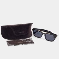 Pre Owned Tom Ford Black TF516 Holt Sunglasses