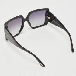 Tom Ford Black Quinn Gradient Sunglasses