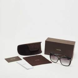 Pre Owned Tom Ford Black Irina Gradient Sunglasses