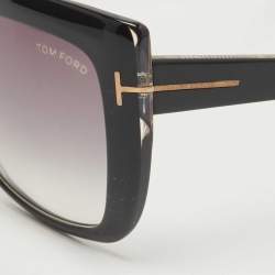 Pre Owned Tom Ford Black Irina Gradient Sunglasses