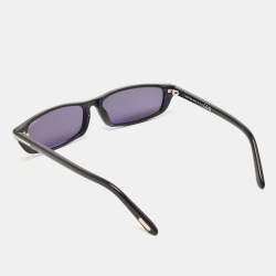 Tom Ford Black Acetate TF1058 Rectangular Sunglasses  