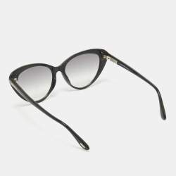 Tom Ford Black Gradient TF869 Harlow Cat Eye Sunglasses