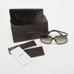 Tom Ford Black Gradient TF1038 Oversized Sunglasses