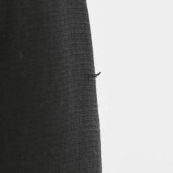 Pre Owned Tom Ford Black Wool Knit Mini Skirt M