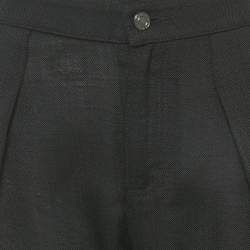 Pre Owned Tom Ford Black Knit Balloon Pants XS