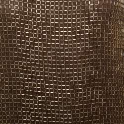 Tom Ford Brown Embellished Silk Draped Open Back Long Sleeve Dress S