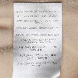 Tom Ford Beige Textured Single Breasted Blazer XS