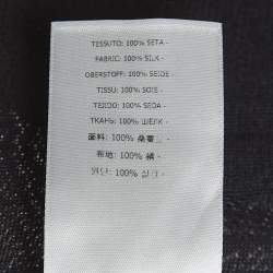 Pre Owned Tom Ford Black Silk Knit Semi Sheer Hooded Jacket S