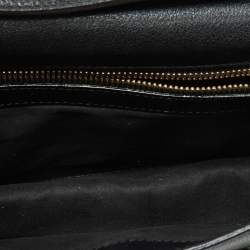 Tom Ford Black Leather Natalia Convertible Clutch