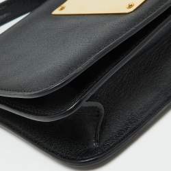 Tom Ford Black Leather Natalia Convertible Clutch