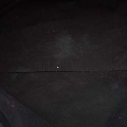 Pre Owned Tom Ford Black Canvas and Leather T Screw Tote